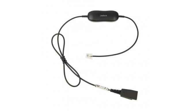 "JABRA Smart Cord QD to RJ9 straight with 8-position switch configurator for Avaya one-X Telephone s