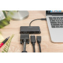 "USB-C Grafik-Adapter DIGITUS Display Port/HDMI/VGA"