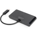 "USB-C Grafik-Adapter DIGITUS Display Port/HDMI/VGA"