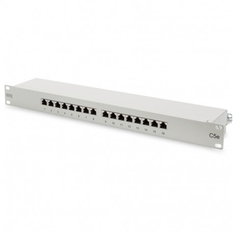 "Patchpanel 16 Port CAT5 geschirmt"