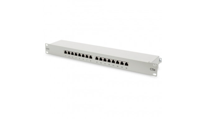 "Patchpanel 16 Port CAT5 geschirmt"