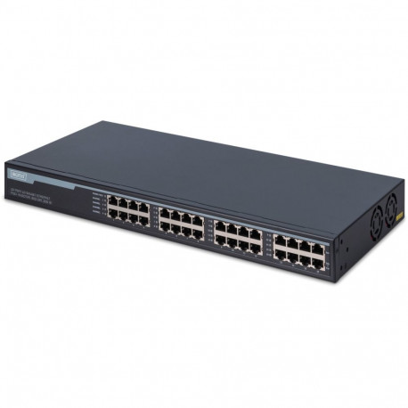 "Digitus DN-95116 16-Port 10G Ethernet PoE+ Injektor 250 W"