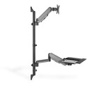"Digitus DA-90372 Flexibler Steh-/ Sitz-Arbeitsplatz zur Wandmontage"