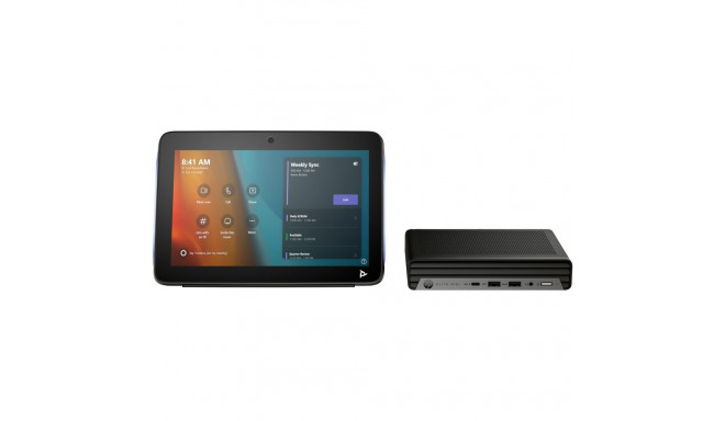"HP Poly Studio Base Kit G9 Plus Teams mit HP Mini IP PC"