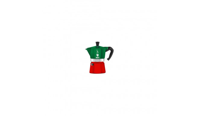 "Bialetti Mokka-Kanne 0.1 l New Venus *Grün/Rot*"