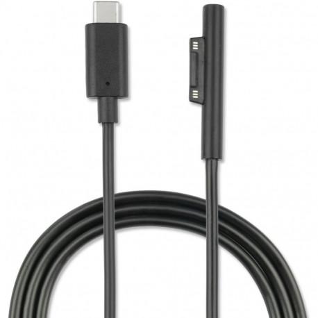 "4smarts Ladekabel Micorosft Surface Connect zu USB Typ-C 5A 1m black"
