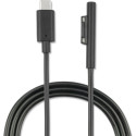 "4smarts Ladekabel Micorosft Surface Connect zu USB Typ-C 5A 1m black"