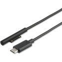 "4smarts Ladekabel Micorosft Surface Connect zu USB Typ-C 5A 1m black"