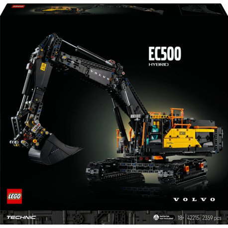 LEGO Technic Volvo EC500 hübriidekskavaator 42215