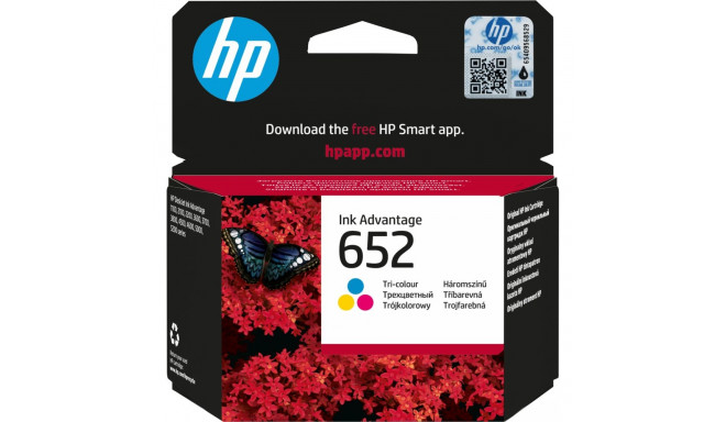 "HP Tinte 652 F6V24AE Color (Cyan/Magenta/Gelb)"