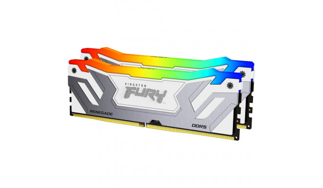 "KINGSTON 48GB 8400MT/s DDR5 CL40 CUDIMM Kit of 2 FURY Renegade RGB White XMP"