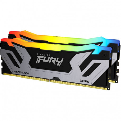 KINGSTON mälumoodulid FURY Renegade 48GB DDR5 8400MT/s CL40 CUDIMM 2tk XMP RGB, hõbedased