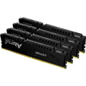 "KINGSTON FURY Beast 64GB 5200MT/s DDR5 CL40 DIMM Kit of 4 Black XMP"