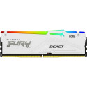 "KINGSTON FURY Beast 16GB DIMM 5200MT/s DDR5 CL40 White RGB XMP"