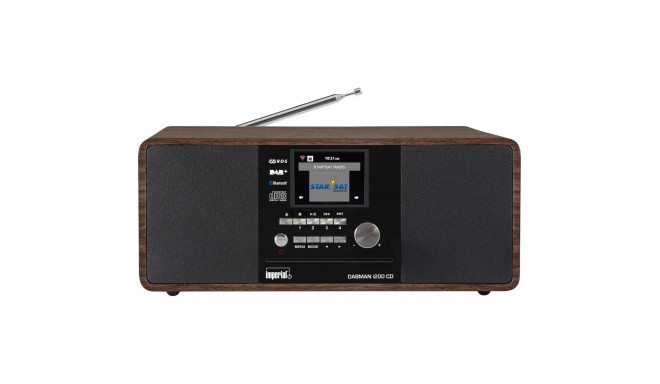 "DABMAN i200 CD Multifunkt.Radio DAB+/ FM/ Internet/ BT. Holz"