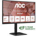 "AOC 68,6cm (27"") 27E4U 16:09 VGA+HDMI+DP+USB IPS black"