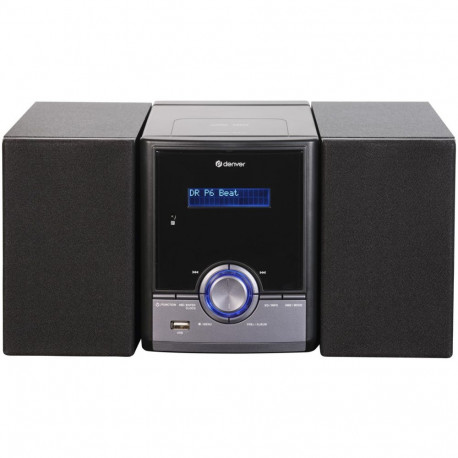 "Denver DAB/FM-Musiksystem mit Bluetooth, CD-Player und USB"