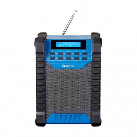 "Denver DAB+/FM Baustellen-Radio/BT/Akku WRD-60"
