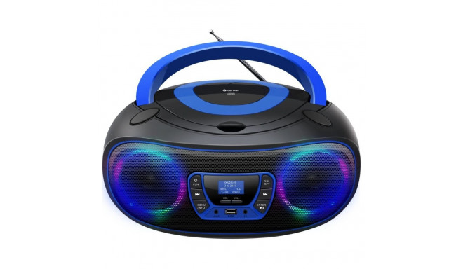 "Denver DAB+ Boombox Mit DAB+/FM-Radio, Bluetooth-Funktion,blue"