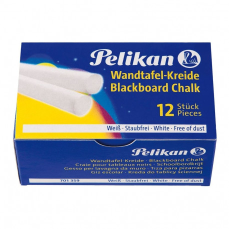 Pelikan tahvlikriit 755 12 tk voldikkarbis, valge