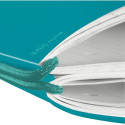 "Herlitz Notizheft my.book flex A4 PP 2x 40Bl. kar/lin türkis"