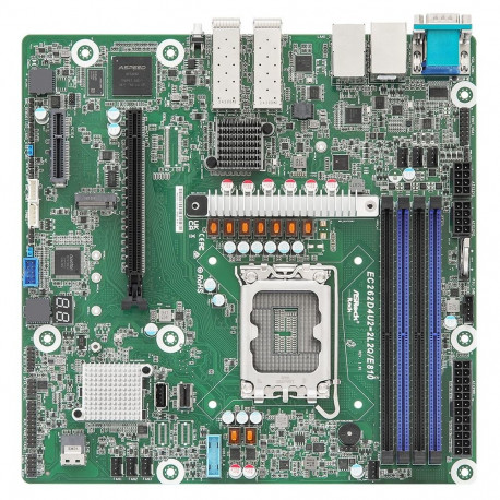 "ASRock Mainboard EC262D4U2-2L2Q/E810 micro-ATX Sockel 1700 DDR5-only Single"