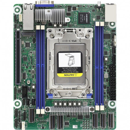 "ASRock Mainboard ROMED4ID-2T mini-ITX Sockel SP3 Single"