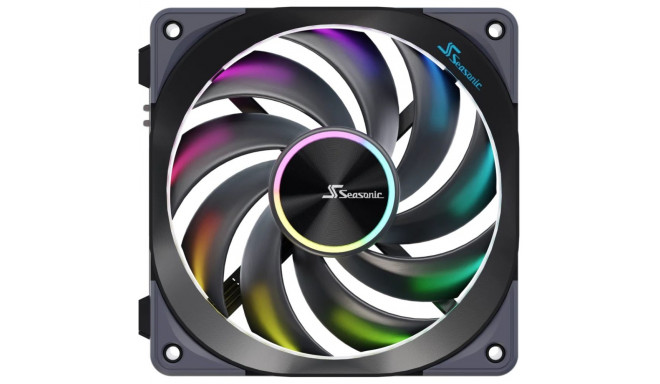 "120mm Seasonic MagFlow 1225PWM ARGB 1-Fan Kit"