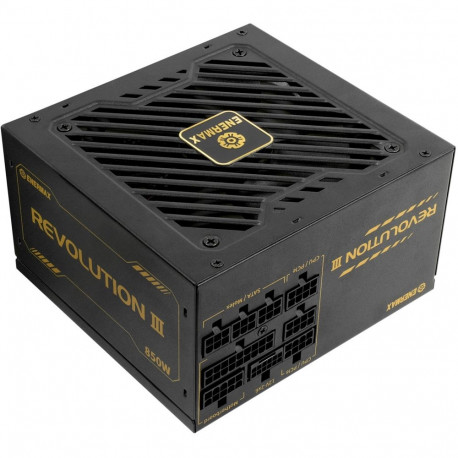 "850W Enermax Power Supply 850W Revolution3 80+ Gold Black FULLMOD"