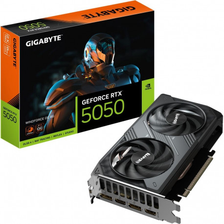 "RTX 5050 8GB Gigabyte WINDFORCE OC GDDR6"