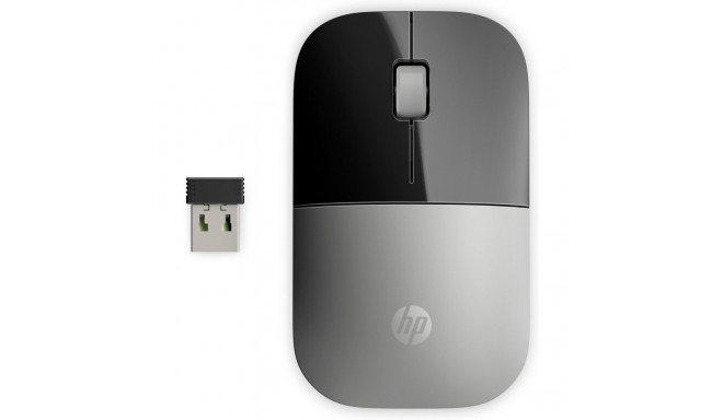 "HP Maus Z3700 Kabellos Silber"