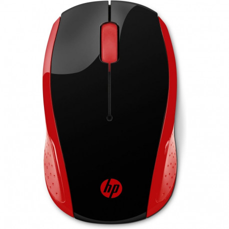 "HP 200 Maus kabellos rot"