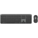 "Logitech Signature Slim Combo MK950 for Business Keyboard and mouse set wireless Bluetooth 5.1 LE Q