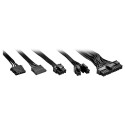 "550W Sharkoon Rebel P10 550 Watt (schwarz, 5x SATA, 2x PCIe, ATX 3.1, 550 Watt, 550 Watt)"
