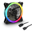 "120mm Sharkoon SHARK Blades PWM RGB Fan (schwarz, 120 mm)"