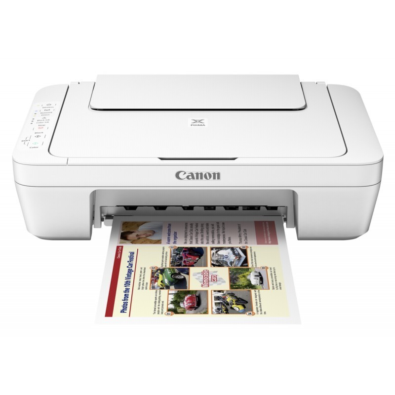 Canon inkjet printer PIXMA MG3051, white - Printers - Photopoint