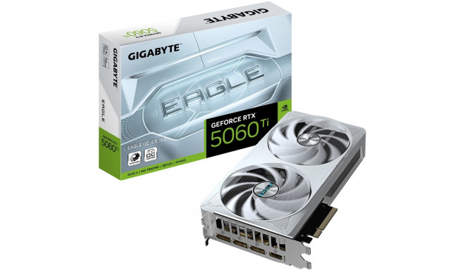 "RTX 5060 TI 16GB Gigabyte Eagle Ice OC 16GB GDDR7"