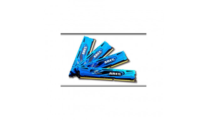 "32 GB G.Skill DIMM DDR3-2400 (4x 8 GB) Quad-Kit (F3-2400C11Q-32GAB, ARES, INTEL XMP)"