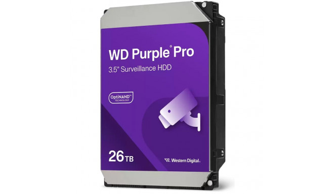 "WD Purple Pro 8.9cm (3.5"") 26TB SATA3 7200 512MB WD260PURP"