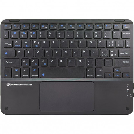 "CONCEPTRONIC Wireless Tastatur, Layout italien. 10"" schwarz"