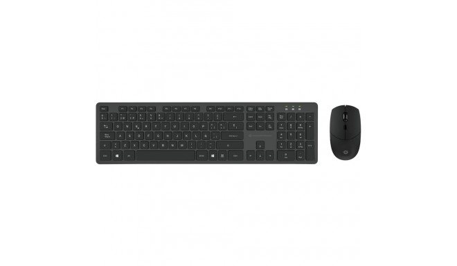 "CONCEPTRONIC Wireless Keyboard+Mouse,Layout spanisch sw"