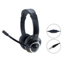 "CONCEPTRONIC Headset Klinke Mikro,int.Bed.Stereo 2.0m sw"