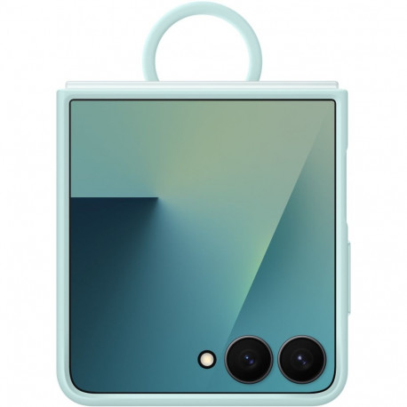 "Samsung Ring Case (Silicone) fr Galaxy Flip7 Light Cyan"