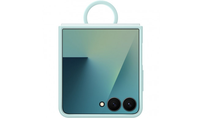"Samsung Ring Case (Silicone) fr Galaxy Flip7 Light Cyan"