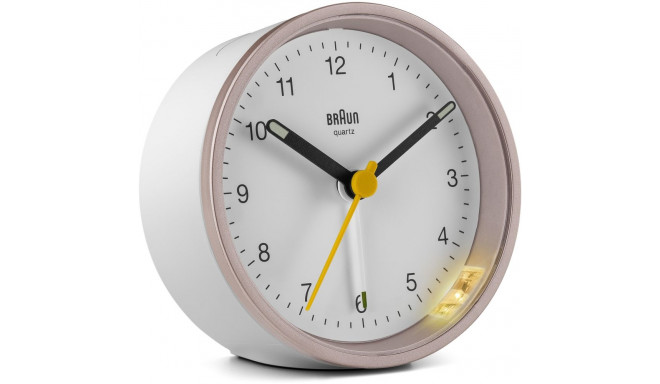 "Braun BC 12 PW Quarzwecker pink-wei"