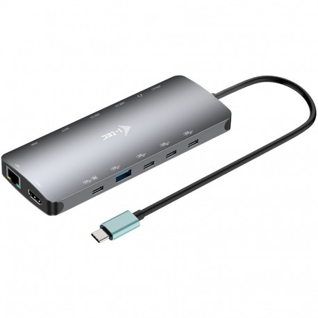 "I-TEC USB-C Metal Nano 3x Display Docking Station 2x HDMI 1x USB-C video LAN Audio"