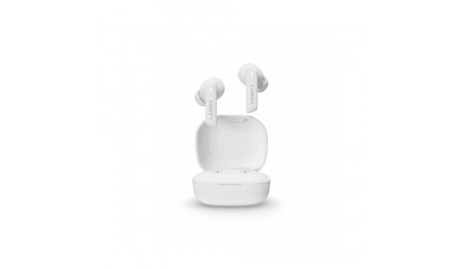 "LAMAX In-Ear Clips1 ANC white BT 5.3 Akku 44 Std. retail"
