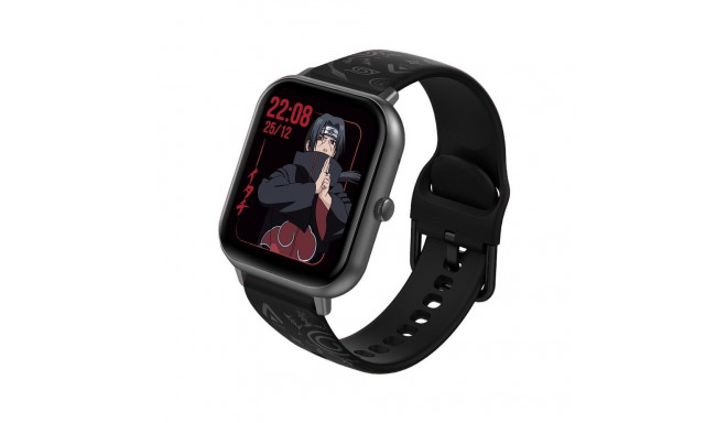 "abyx Smartwatch Fit Touch 3 Itachi Uchiwa space grau"