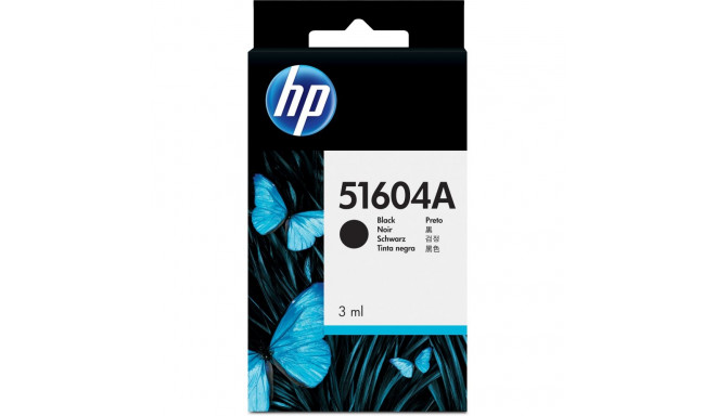 "HP 51604A original Ink cartridge black standard capacity 750.000 characters 1-pack for ThInk cartri