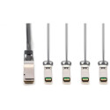 "Kabel QSFP+ to 4XSFP+ 40G DAC 1.0m schwarz"